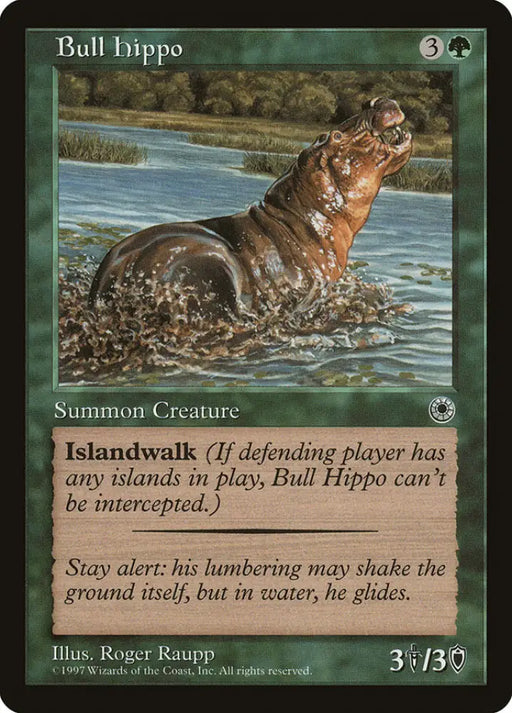 Bull Hippo [Portal] - MTG Single