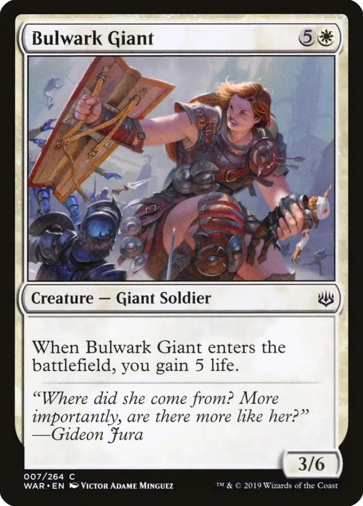 Bulwark Giant [War of the Spark] - MTG Single