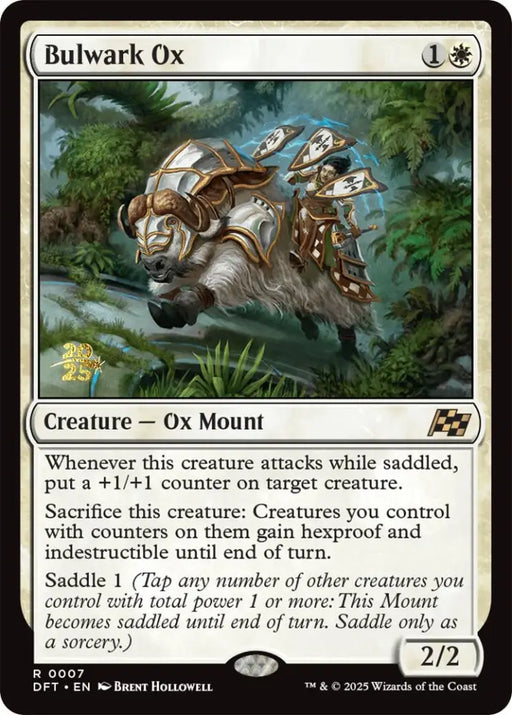 Bulwark Ox [Aetherdrift Prerelease Promos] - MTG Single