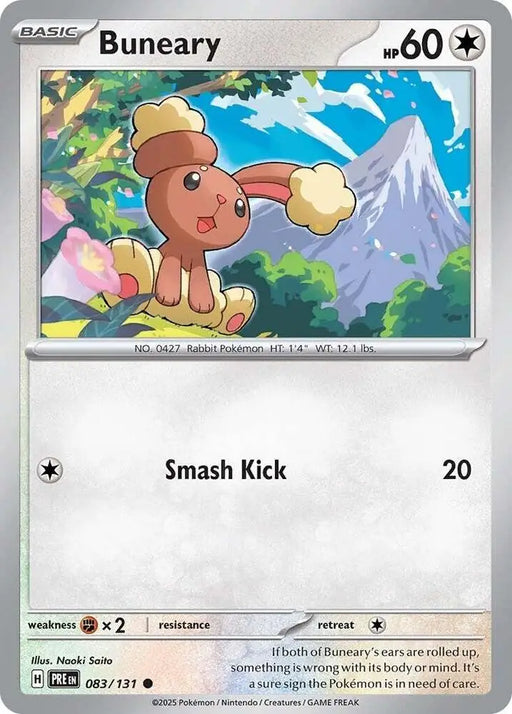 Buneary (083/131) [Scarlet & Violet: Prismatic Evolutions] - Pokemon Single