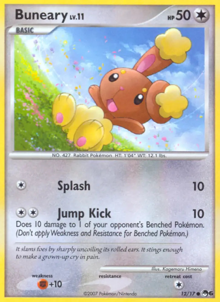 Buneary (12/17) [POP Series 6] - Pokemon Single