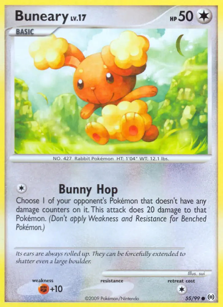 Buneary (55/99) [Platinum: Arceus] - Pokemon Single