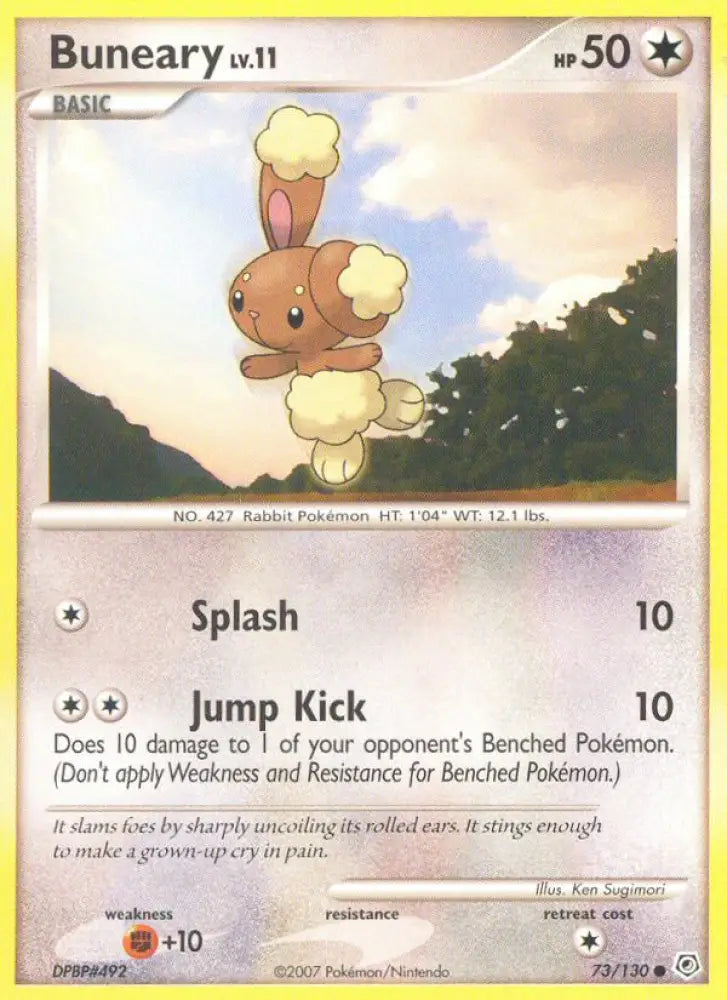 Buneary (73/130) [Diamond & Pearl: Base Set] - Pokemon Single