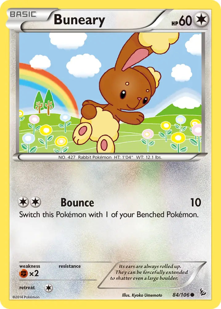 Buneary (84/106) [XY: Flashfire] - Pokemon Single