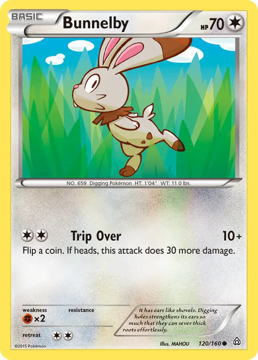 Bunnelby (120/160) [XY: Primal Clash] - Pokemon Single