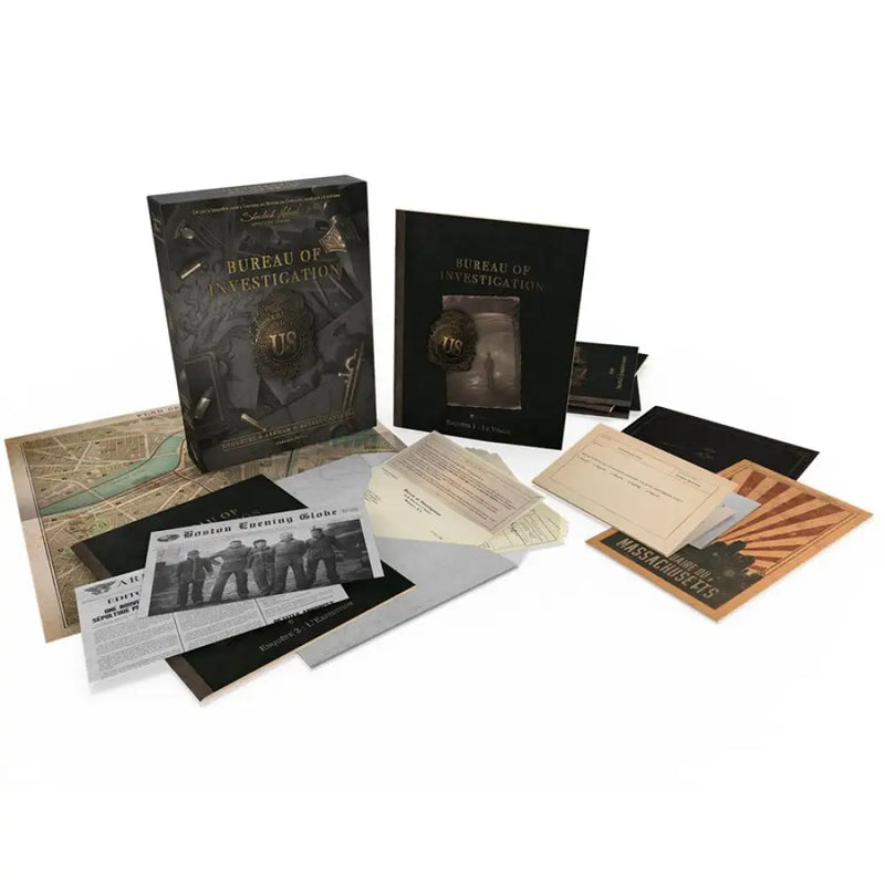 Bureau of Investigation - Un Jeu Sherlock Holmes (FR) - Board Games