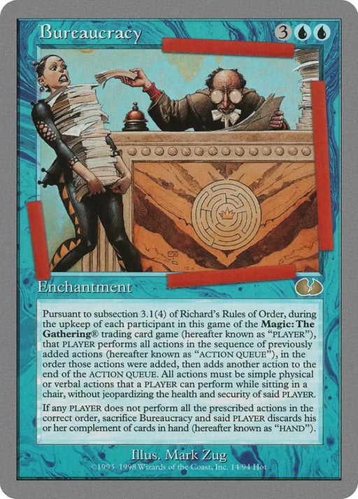 Bureaucracy [Unglued] - MTG Single