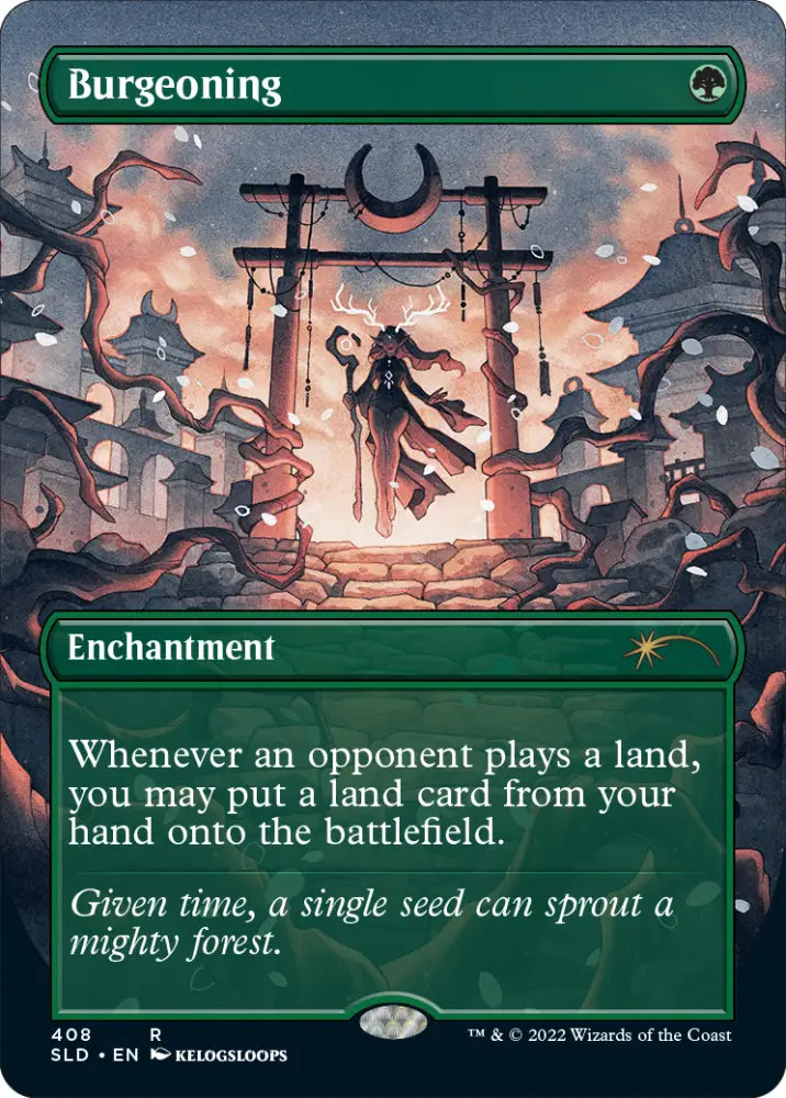 Burgeoning (Borderless) [Secret Lair Drop Series] - MTG Single