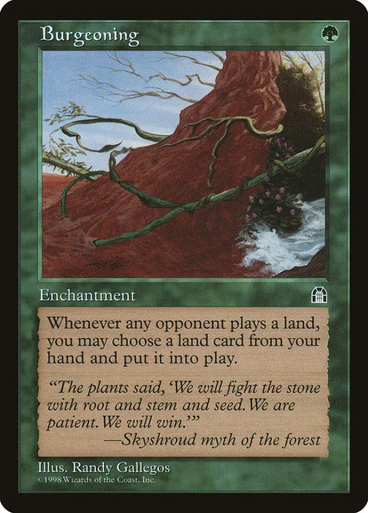 Burgeoning [Stronghold] - MTG Single