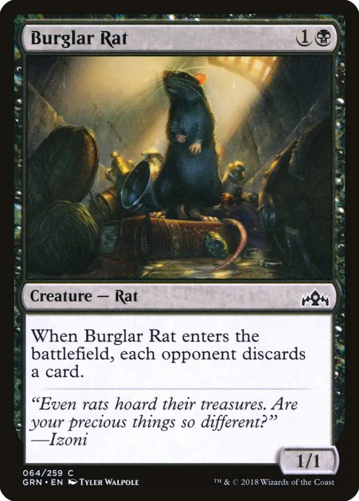 Burglar Rat [Guilds of Ravnica] - MTG Single