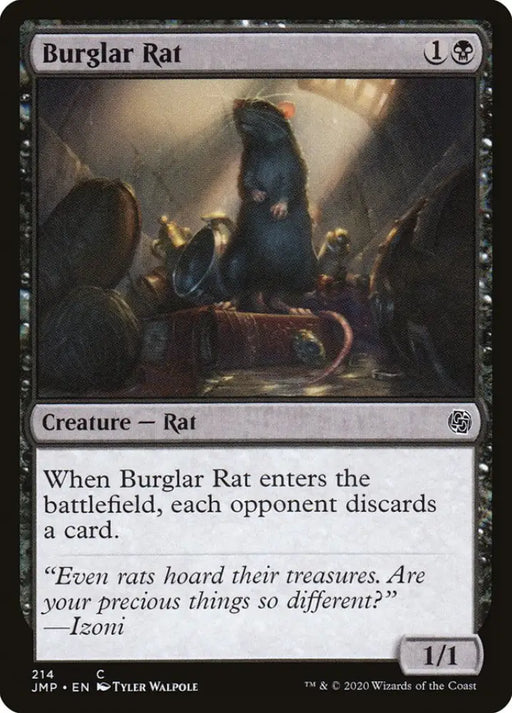 Burglar Rat [Jumpstart] - MTG Single
