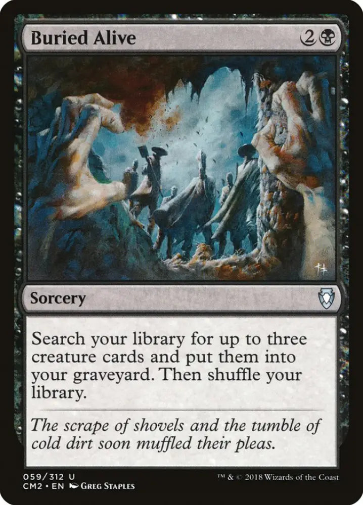 Buried Alive [Commander Anthology Volume II] - MTG Single