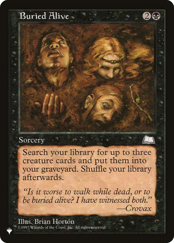 Buried Alive [The List] - MTG Single