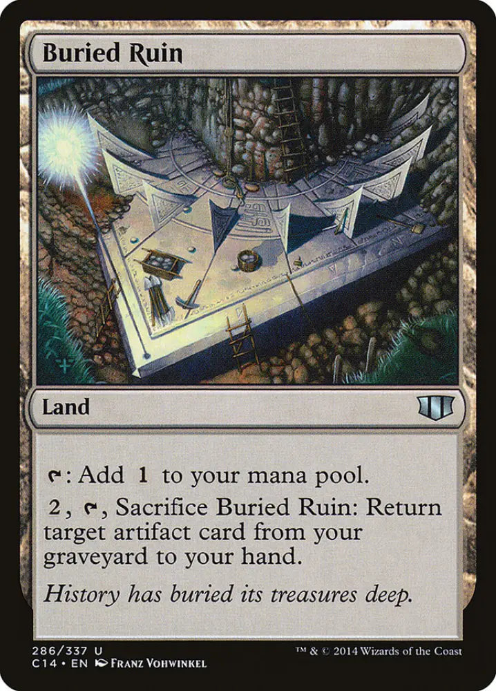 Buried Ruin [Commander 2014] - MTG Single