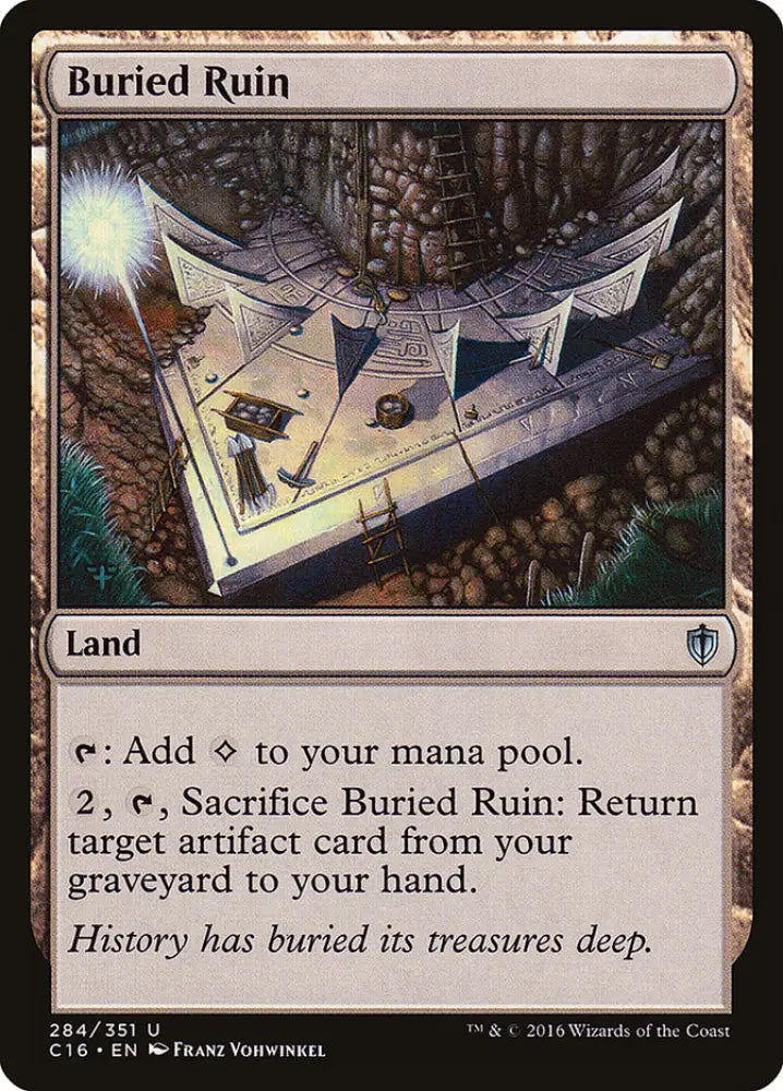 Buried Ruin [Commander 2016] - MTG Single