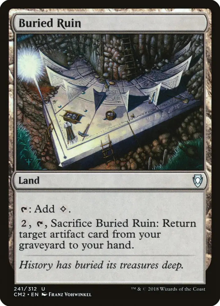 Buried Ruin [Commander Anthology Volume II] - MTG Single