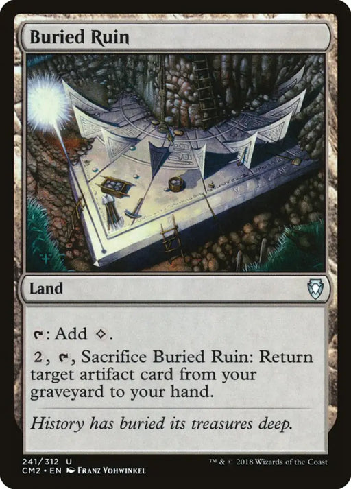 Buried Ruin [Commander Anthology Volume II] - MTG Single