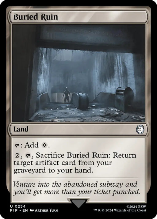 Buried Ruin [Fallout] - MTG Single