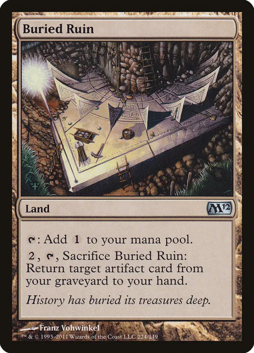 Buried Ruin [Magic 2012] - MTG Single