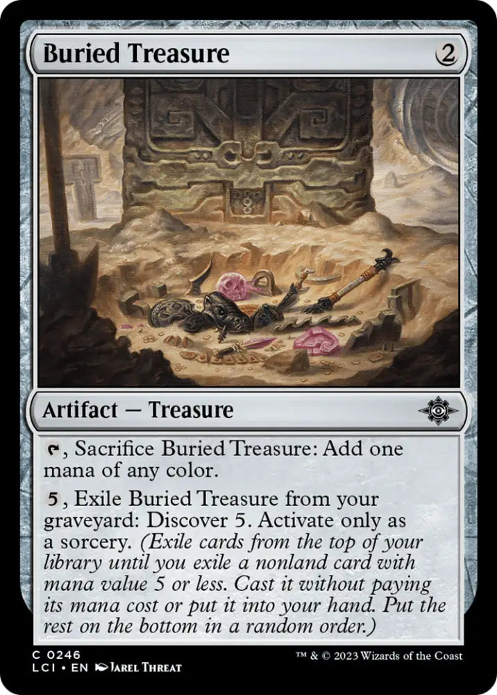 Buried Treasure [The Lost Caverns of Ixalan] - MTG Single