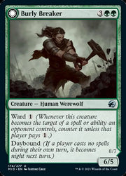 Burly Breaker // Dire-Strain Demolisher [Innistrad: Midnight Hunt] - MTG Single