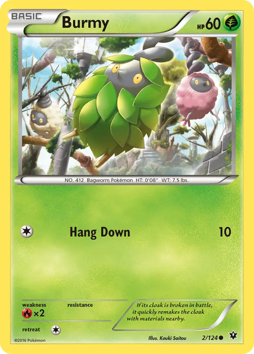 Burmy (2/124) [XY: Fates Collide] - Pokemon Single