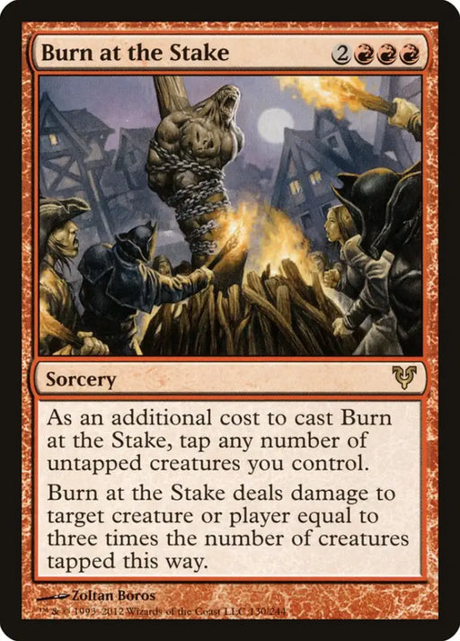 Burn at the Stake [Avacyn Restored] - MTG Single