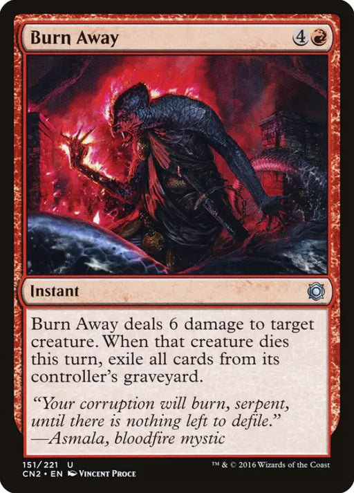 Burn Away [Conspiracy: Take the Crown] - MTG Single
