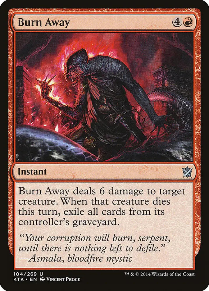 Burn Away [Khans of Tarkir] - MTG Single