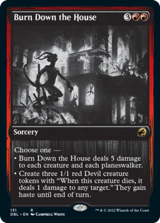 Burn Down the House [Innistrad: Double Feature] - MTG Single