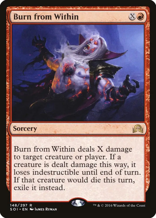 Burn from Within [Shadows over Innistrad] - MTG Single