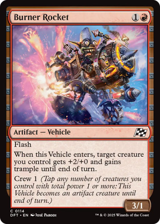 Burner Rocket [Aetherdrift] - MTG Single