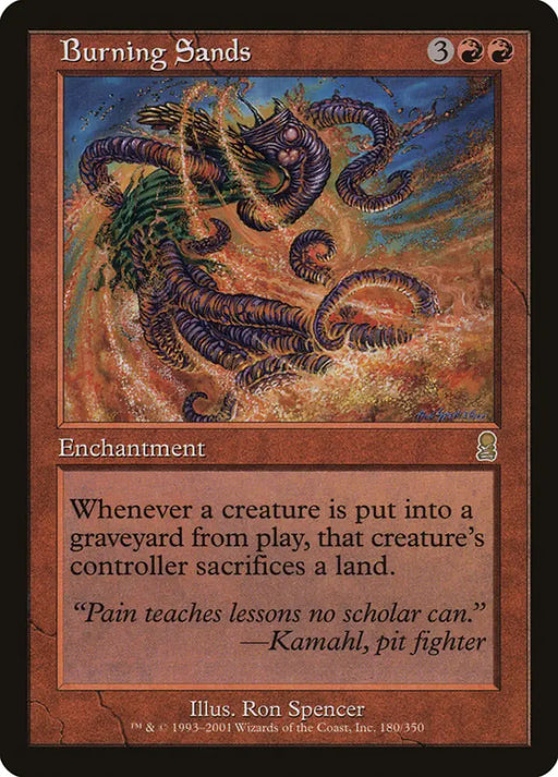 Burning Sands [Odyssey] - MTG Single