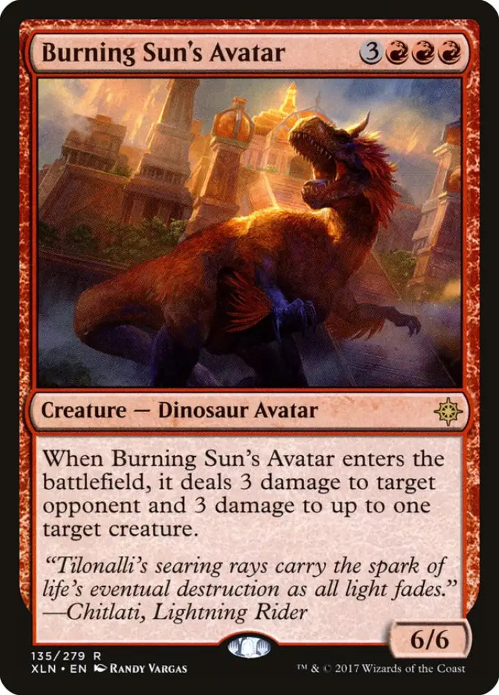 Burning Sun’s Avatar [Ixalan] - MTG Single