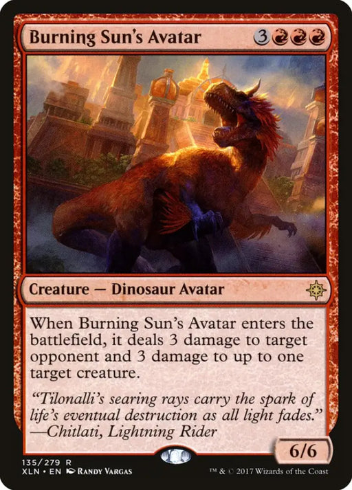 Burning Sun’s Avatar [Ixalan] - MTG Single