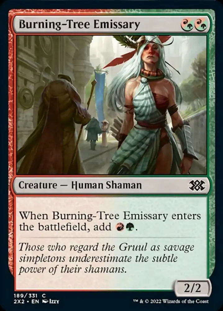 Burning-Tree Emissary [Double Masters 2022] - MTG Single