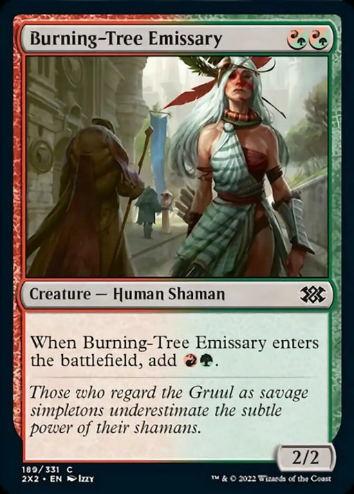 Burning-Tree Emissary [Double Masters 2022] - MTG Single