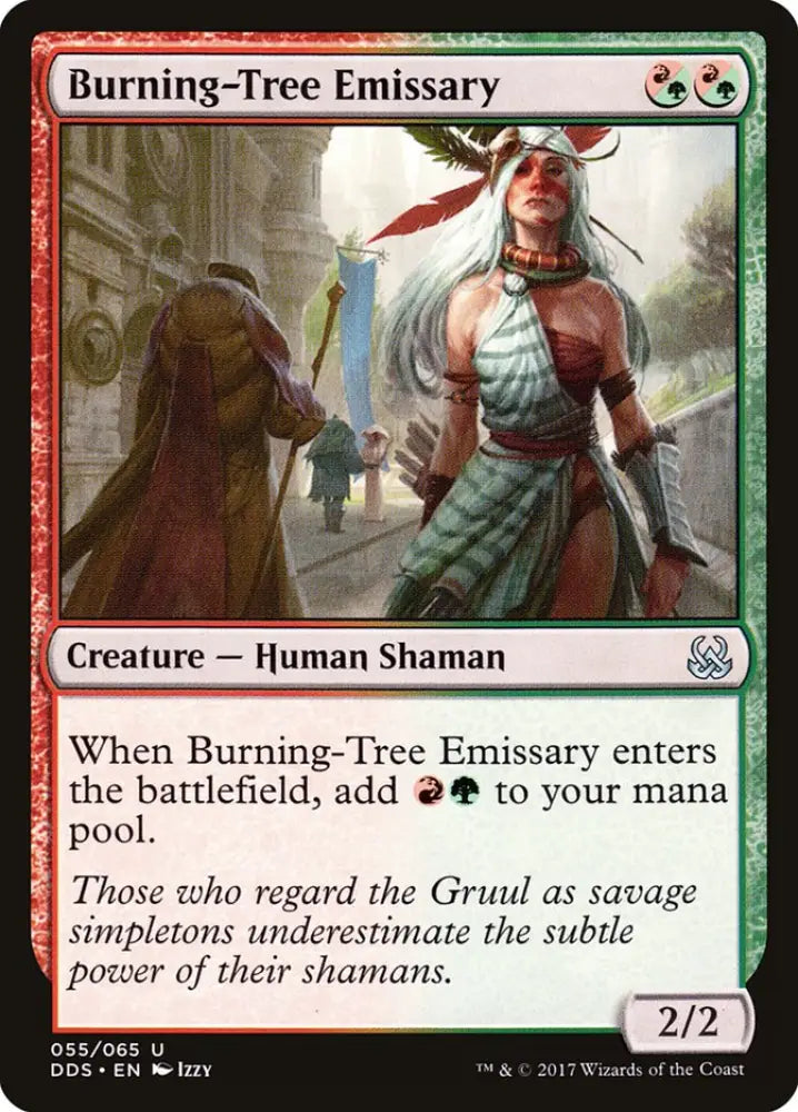 Burning-Tree Emissary [Duel Decks: Mind vs. Might] - MTG Single