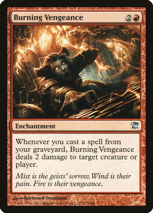 Burning Vengeance [Innistrad] - MTG Single