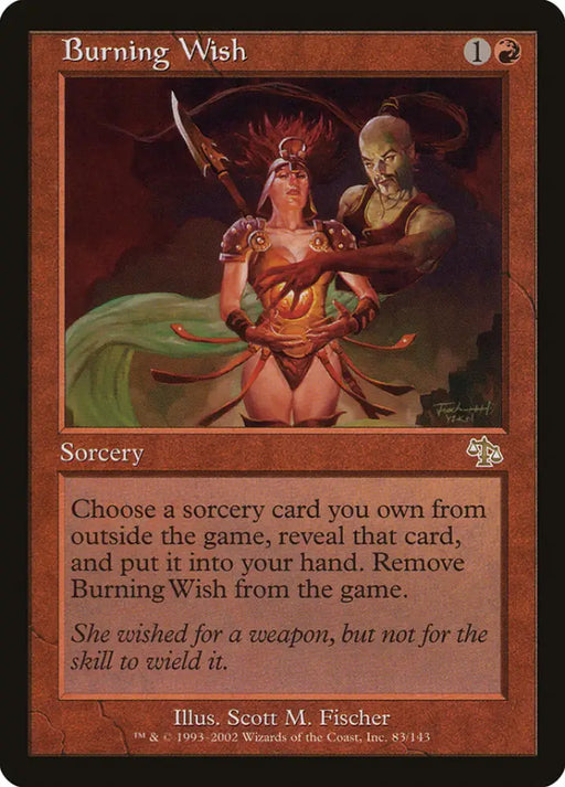 Burning Wish [Judgment] - MTG Single