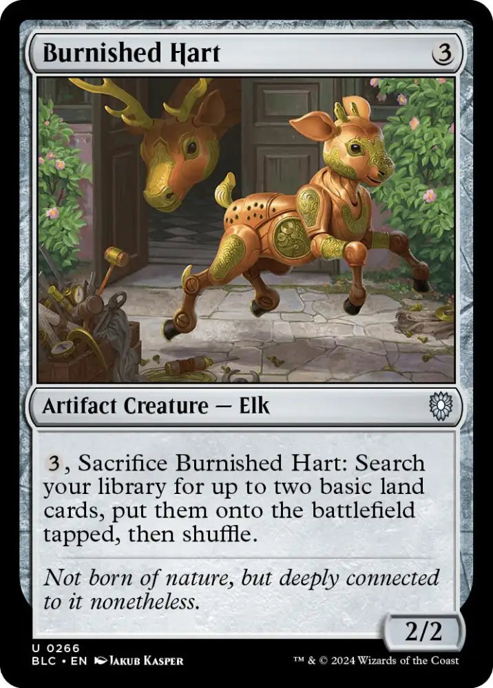 Burnished Hart [Bloomburrow Commander] - MTG Single