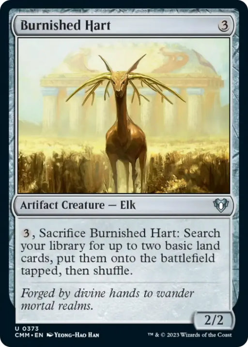 Burnished Hart [Commander Masters] - MTG Single