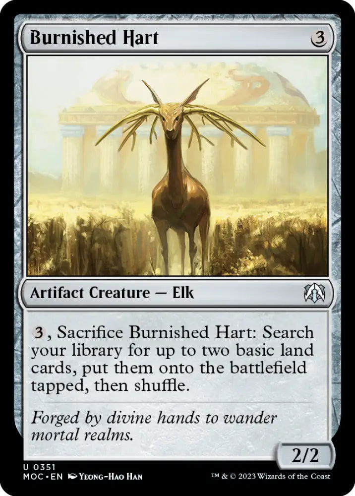 Burnished Hart [March of the Machine Commander] - MTG Single