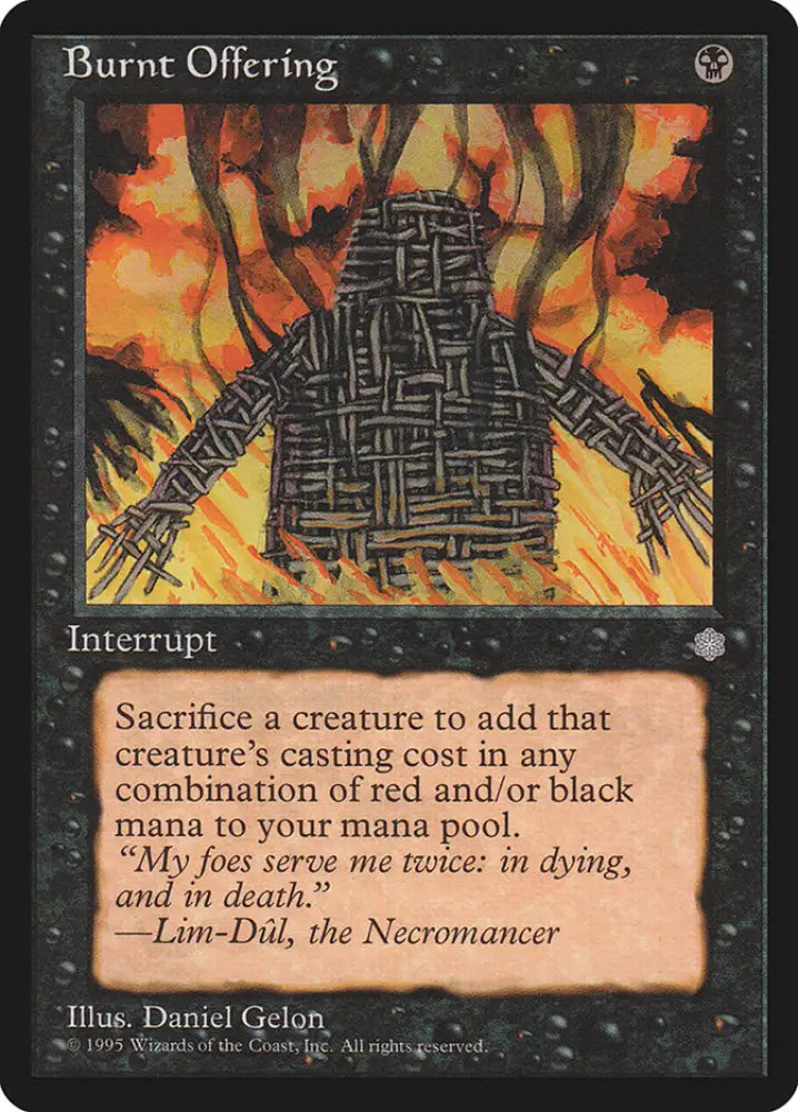 Burnt Offering [Ice Age] - MTG Single