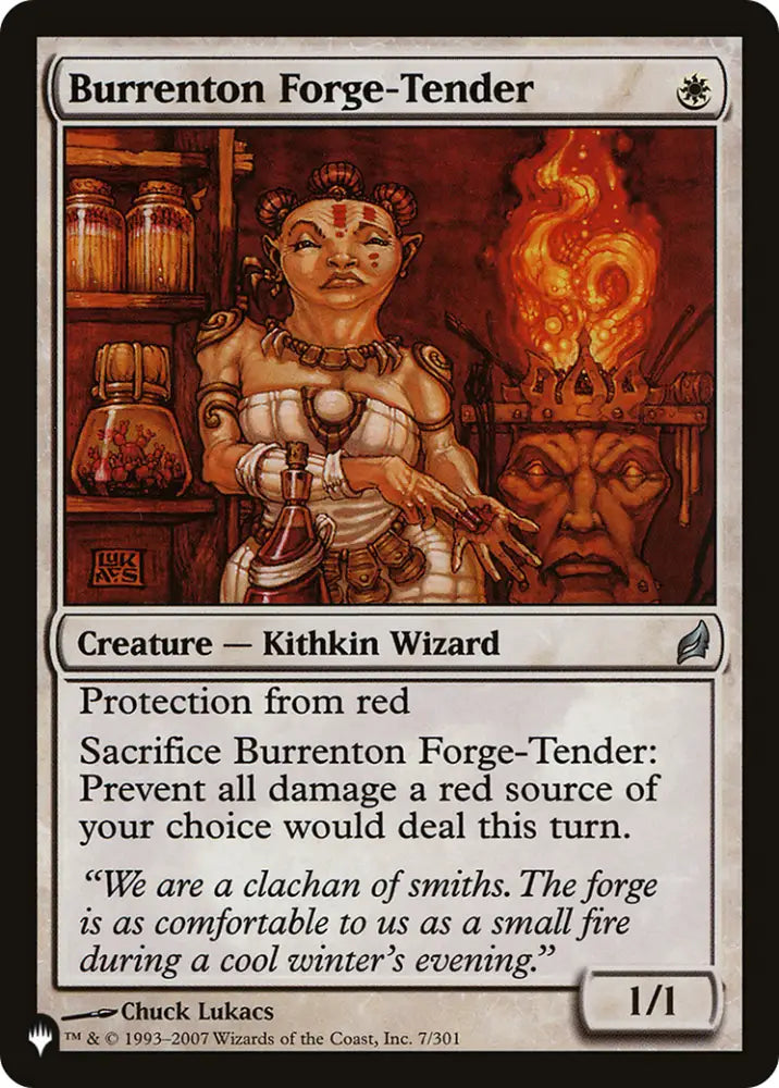 Burrenton Forge-Tender [The List] - MTG Single