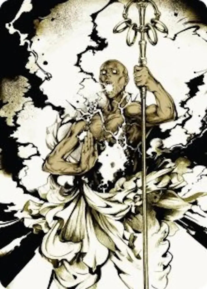 Burst Lightning Art Card (51) [Secrets of Strixhaven Art Series]