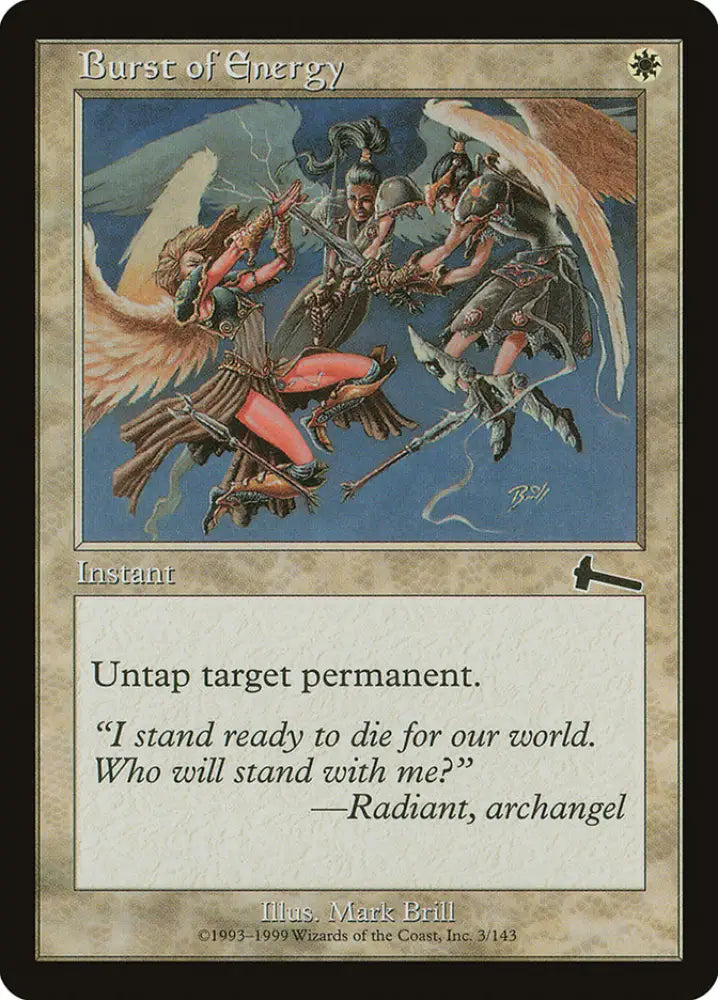 Burst of Energy [Urza’s Legacy] - MTG Single