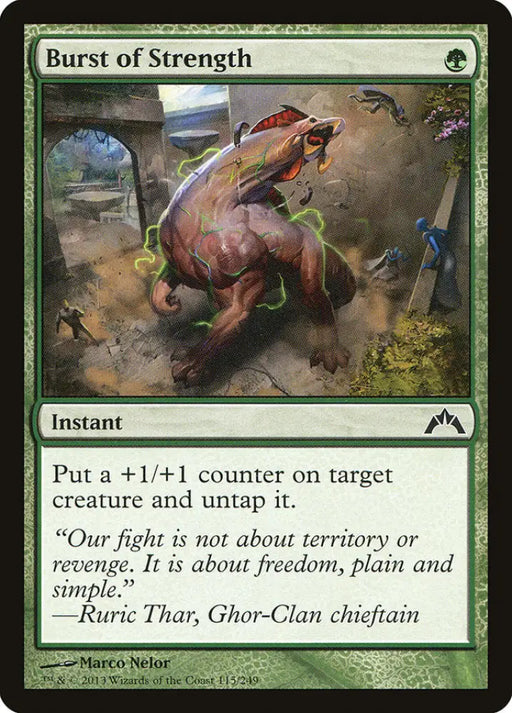 Burst of Strength [Gatecrash] - MTG Single
