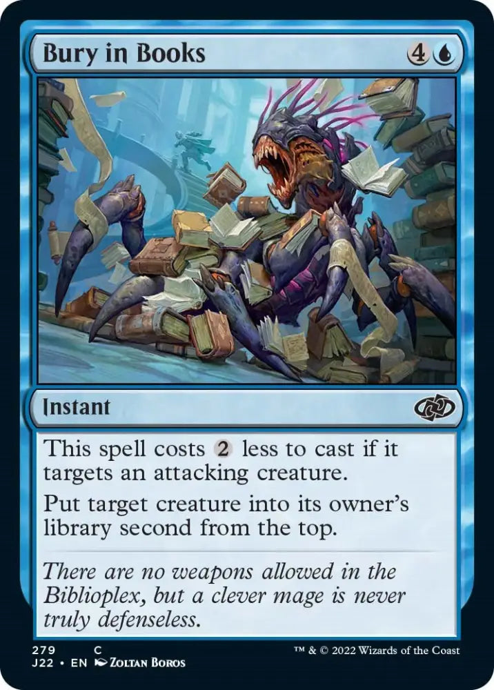 Bury in Books [Jumpstart 2022] - MTG Single