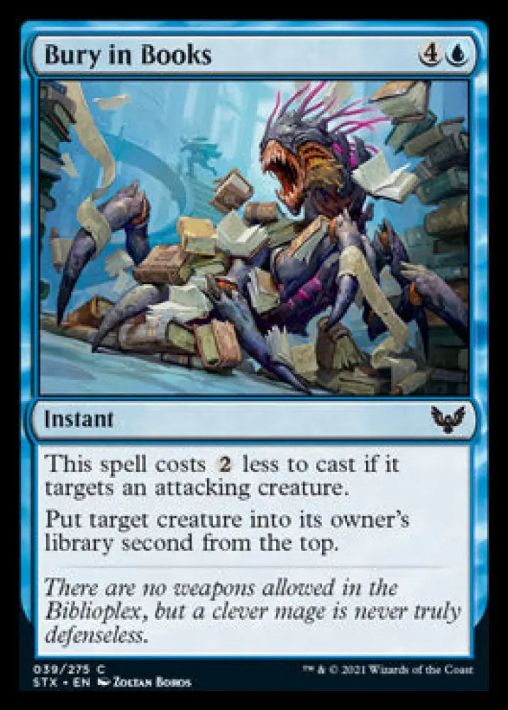 Bury in Books [Strixhaven: School of Mages] - MTG Single